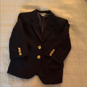 Navy Blazer with Gold Buttons